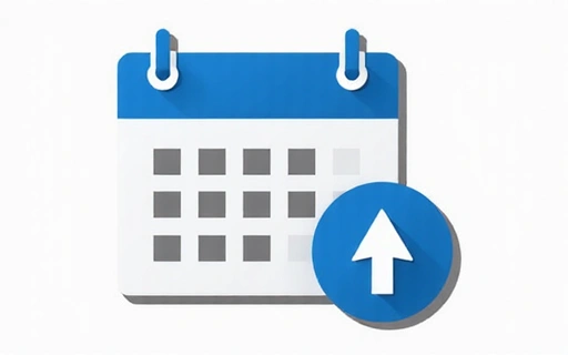 Calendario con una flecha de actualización, simbolizando la revisión y actualización de políticas.